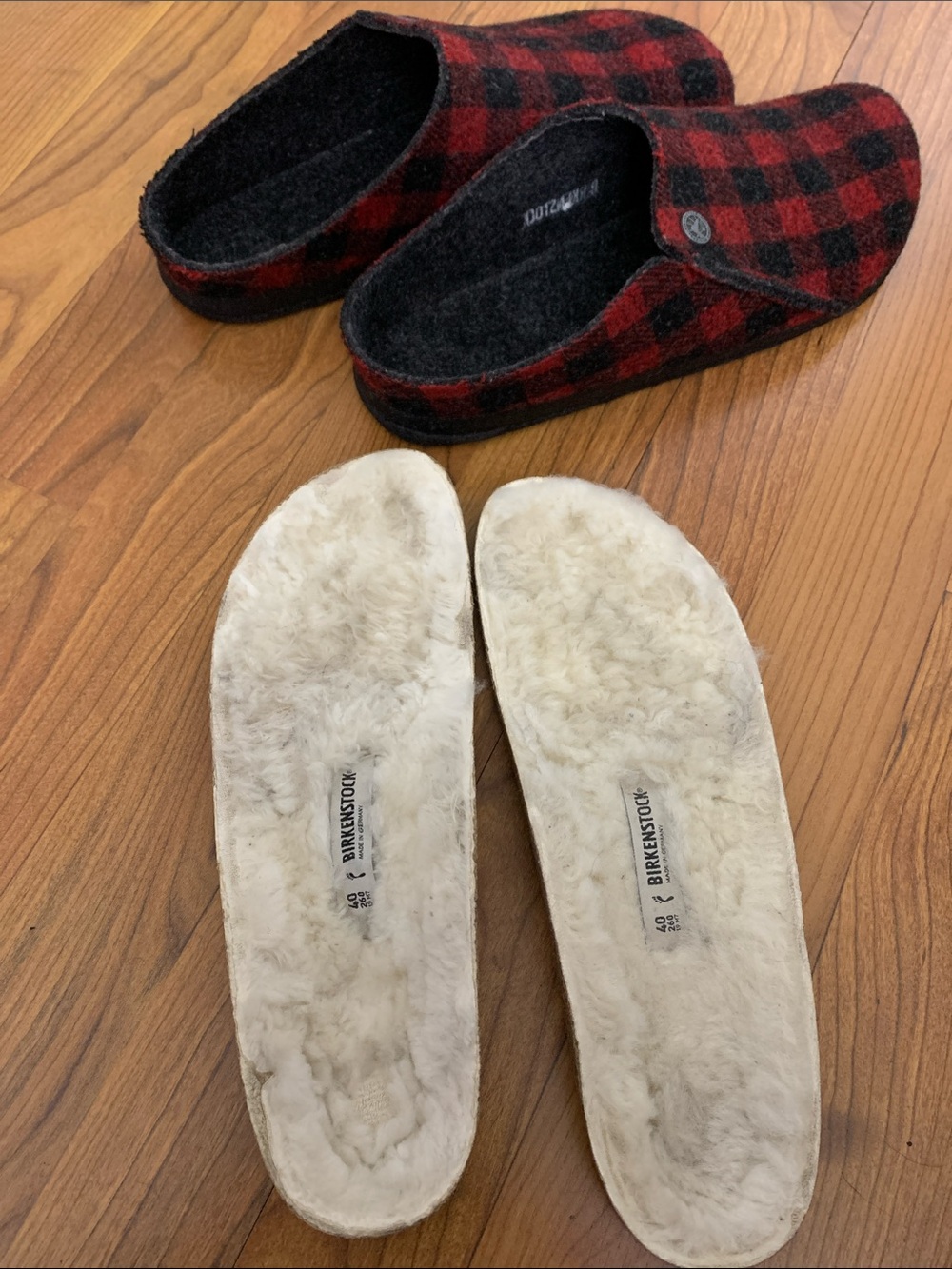 🚨CLEARANCE🚨 Birkenstock Zermatt Plaid Slippers • Size 9 ~ 40 - Picture 5 of 5